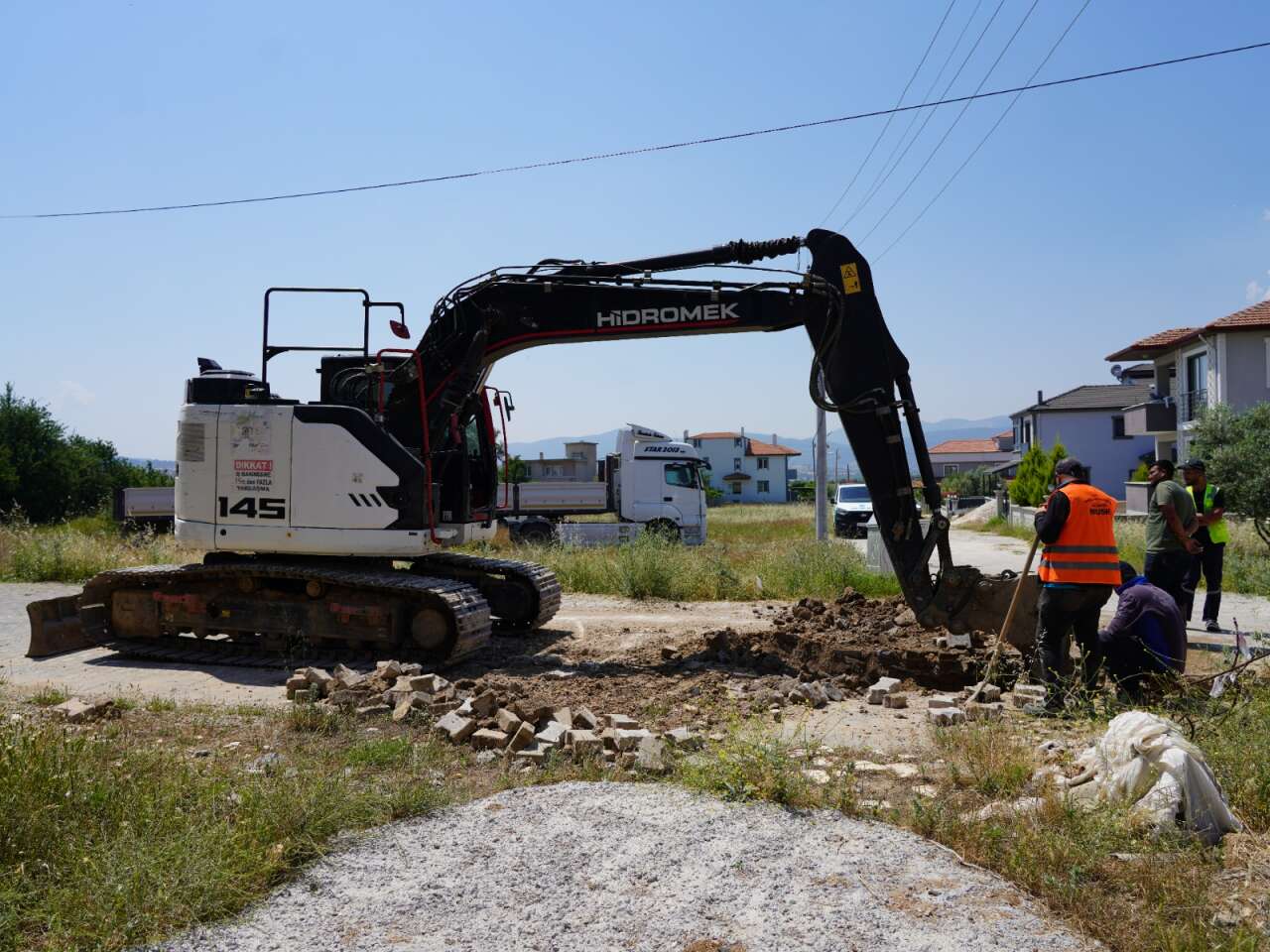MUSKİ, Yatağan Yeni Mahalle’de Kanalizasyon Hattı Çalışmasına Başladı 3